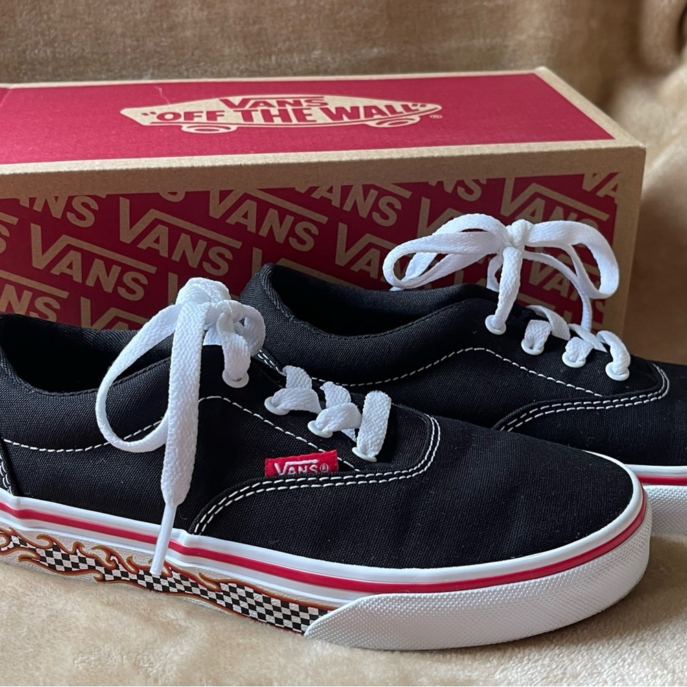 Vans kids(2)  Dohenny flame check sidewall